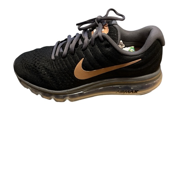Nike Black and Bronze Air Max Shoes - Picture 1 of 7